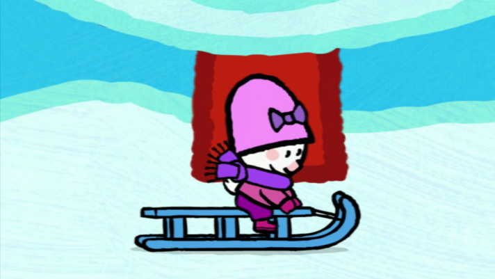 Louie, draw me a sledge