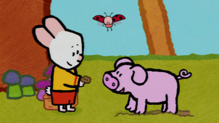 Louie, draw me a pig